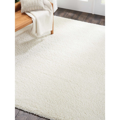Tapis moderne en peluche solide Nourison Malibu Shag