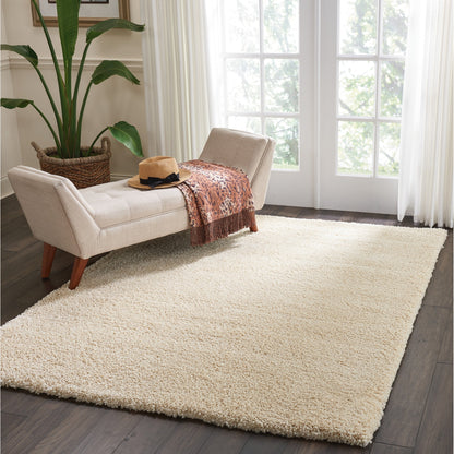 Tapis moderne en peluche solide Nourison Malibu Shag