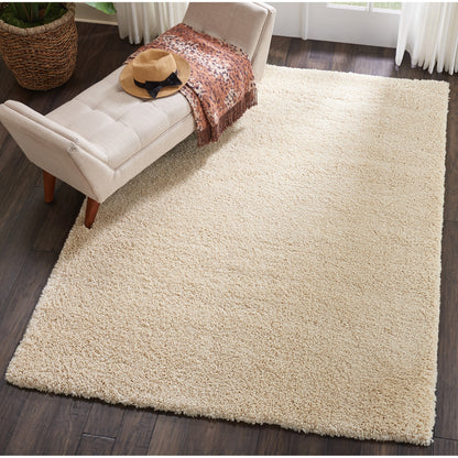 Tapis moderne en peluche solide Nourison Malibu Shag