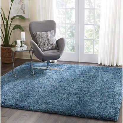 Tapis moderne en peluche solide Nourison Malibu Shag