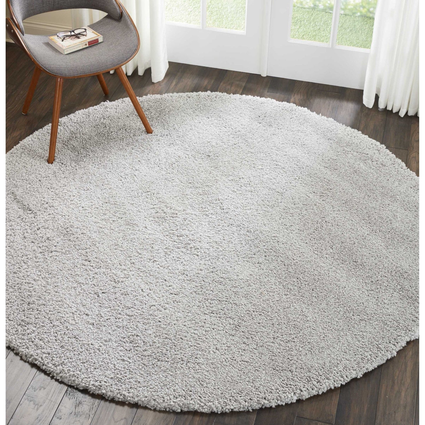 Tapis moderne en peluche solide Nourison Malibu Shag