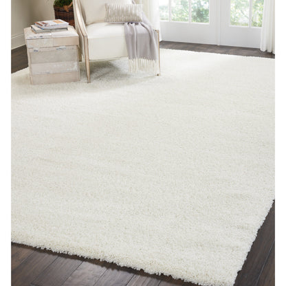 Tapis moderne en peluche solide Nourison Malibu Shag
