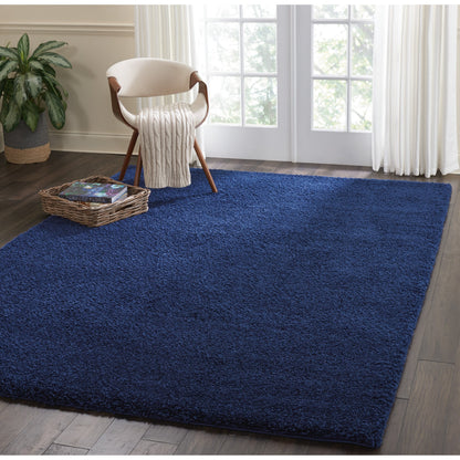 Tapis moderne en peluche solide Nourison Malibu Shag