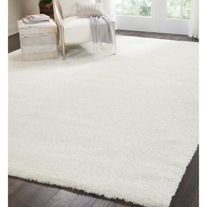 Tapis moderne en peluche solide Nourison Malibu Shag