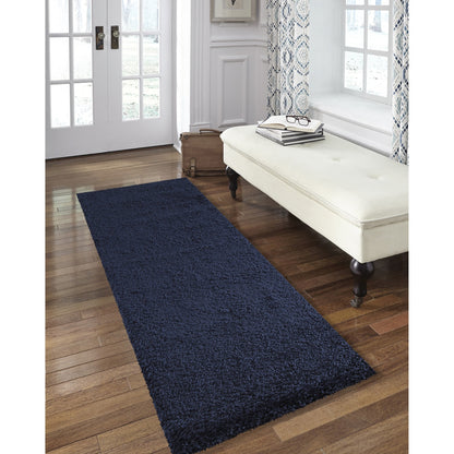 Tapis moderne en peluche solide Nourison Malibu Shag