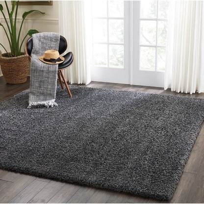 Tapis moderne en peluche solide Nourison Malibu Shag