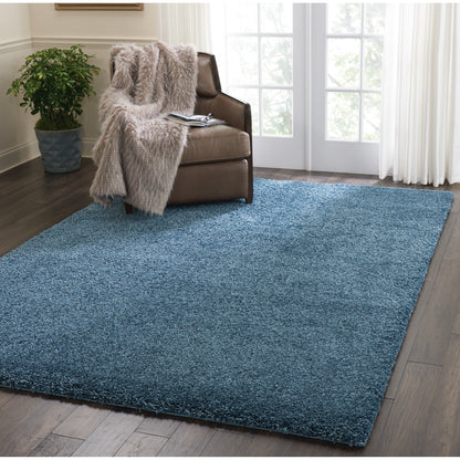 Tapis moderne en peluche solide Nourison Malibu Shag