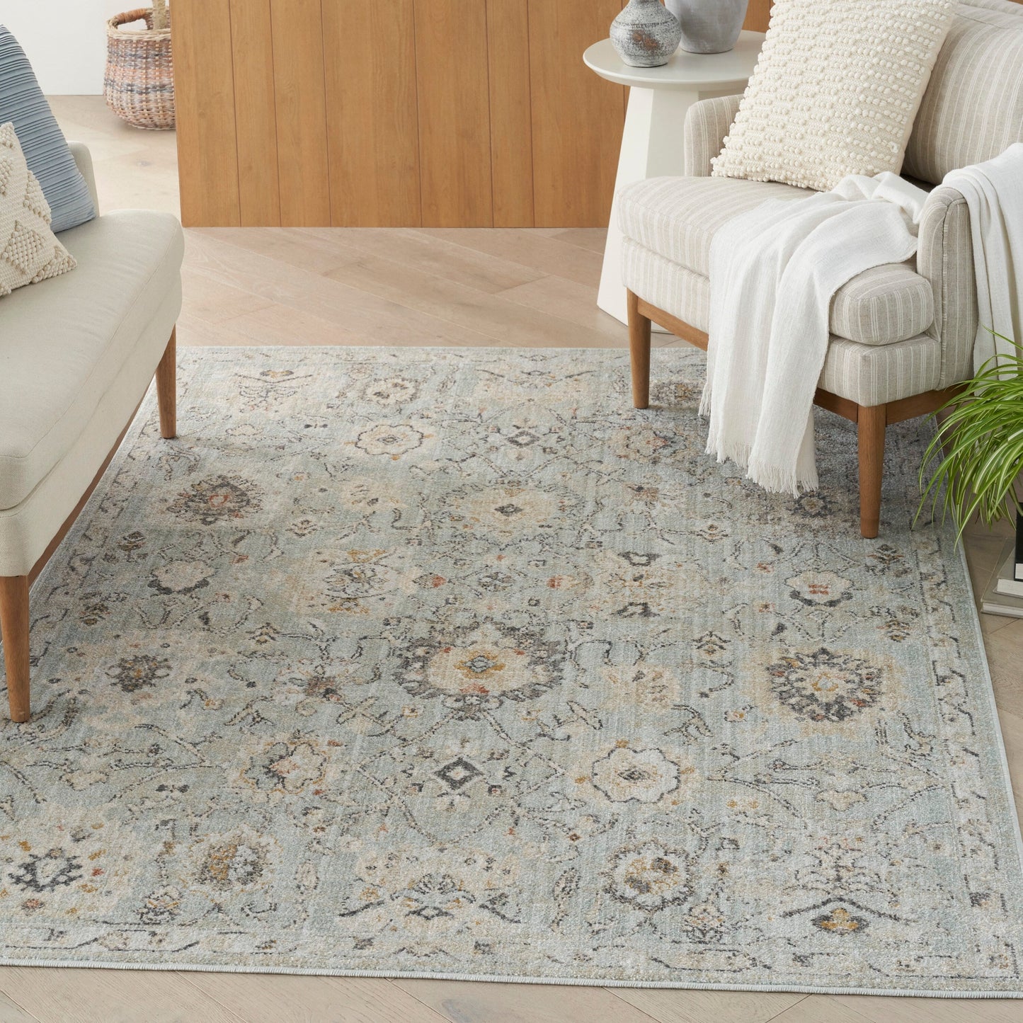 Tapis d'intérieur persan Nourison Oushak Home