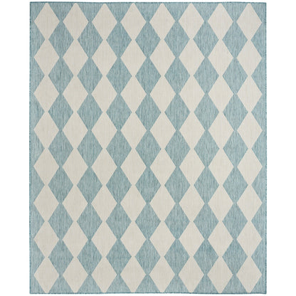 Tapis géométrique d'intérieur/extérieur Nourison Positano
