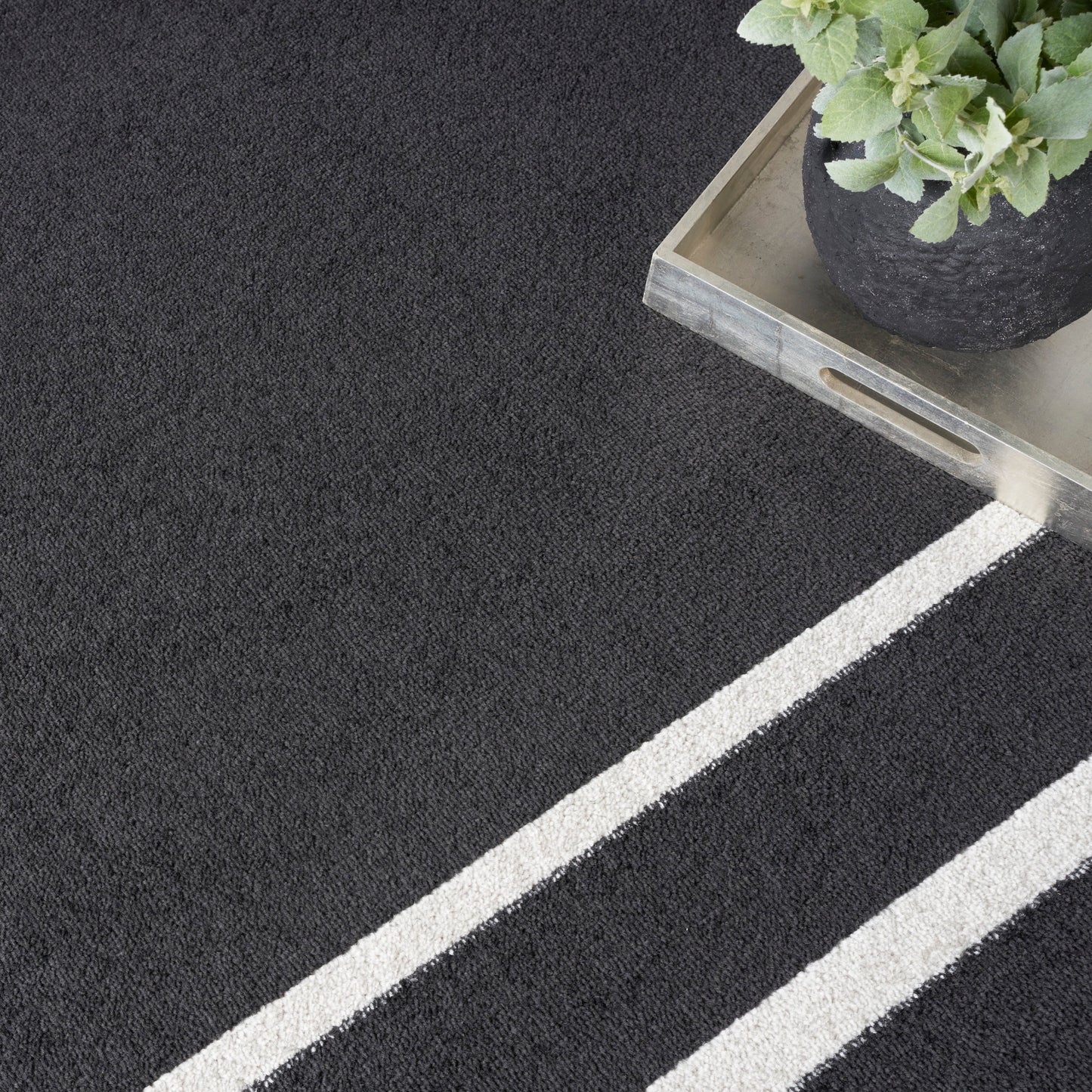 Tapis d'intérieur/extérieur uni Nourison Sandy