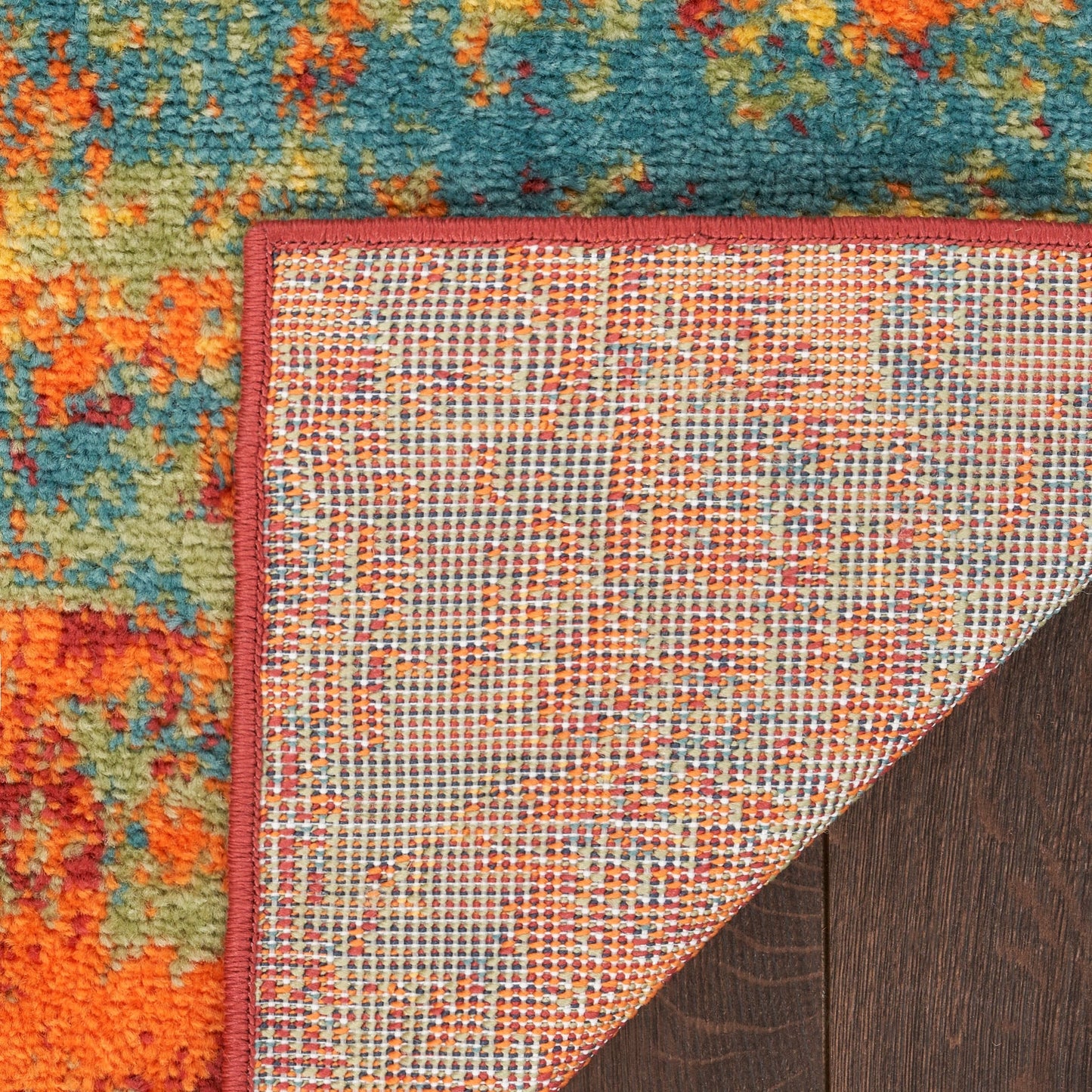 Tapis abstrait d'intérieur/extérieur Nourison Sandy