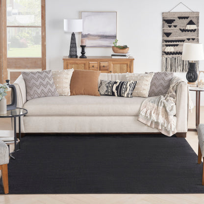 Tapis d'intérieur/extérieur Nourison moderne et uni