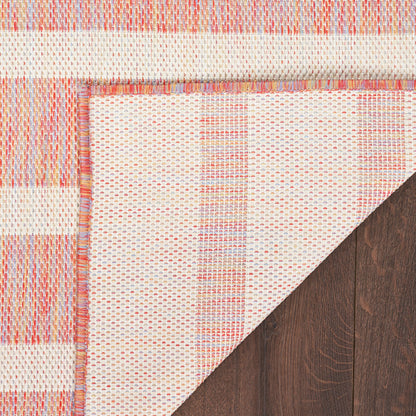 Tapis rayé intérieur/extérieur Nourison Selerno.