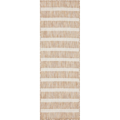 Tapis rayé intérieur/extérieur Nourison Selerno.