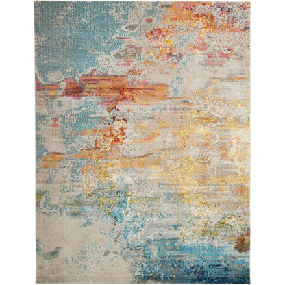 Tapis moderne abstrait sublime Nourison