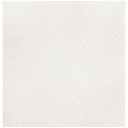 Tapis Nourison polyvalent pour intérieur/extérieur à tissage plat géométrique