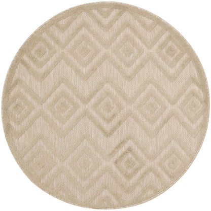 Tapis Nourison polyvalent pour intérieur/extérieur à tissage plat géométrique