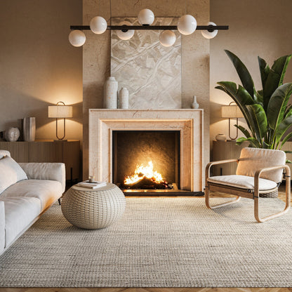 Tapis de ferme en jute massif Nuloom Ashli