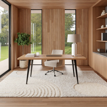 Tapis à poils longs abstrait Nuloom Gloria