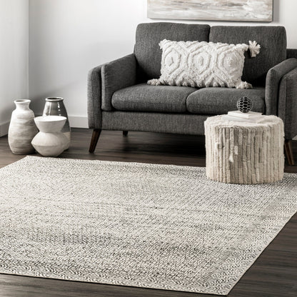 Tapis lavable en machine Nuloom Hart SpinClean Abstract Tribal