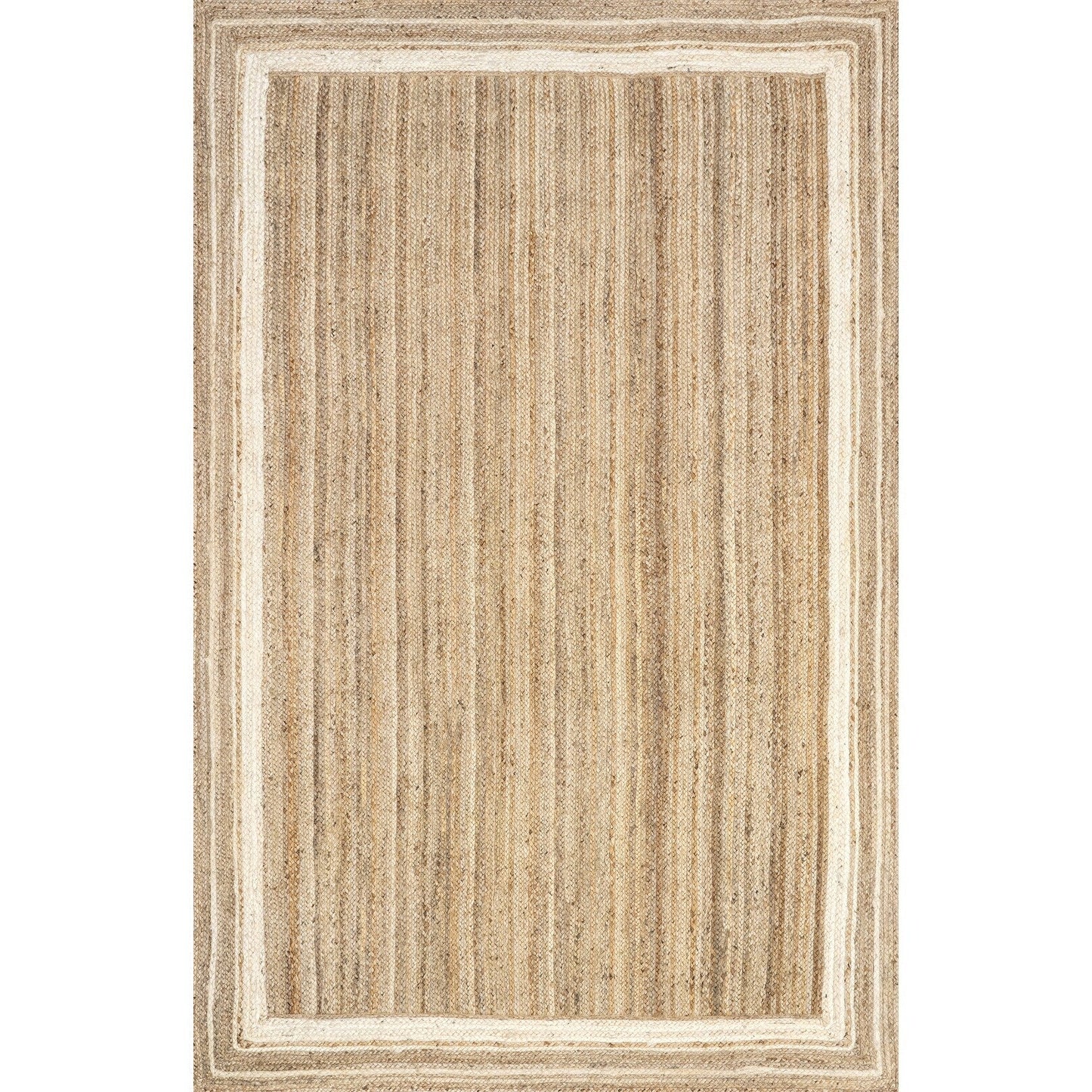 Tapis côtier en jute tressé Nuloom Rikki
