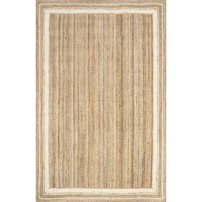Tapis côtier en jute tressé Nuloom Rikki