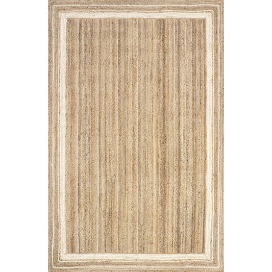 Tapis côtier en jute tressé Nuloom Rikki