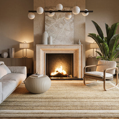 Tapis côtier en jute tressé Nuloom Rikki