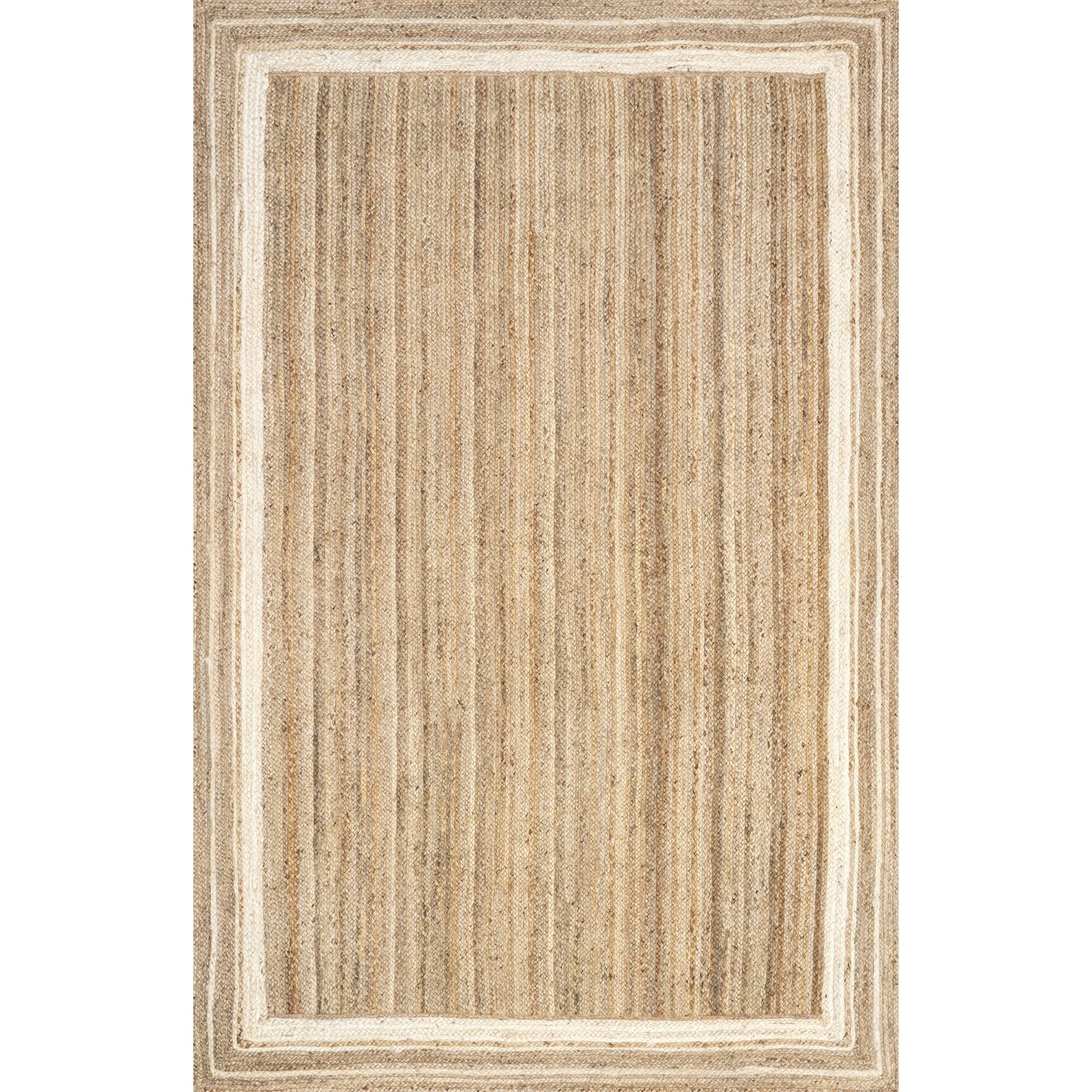 Tapis côtier en jute tressé Nuloom Rikki
