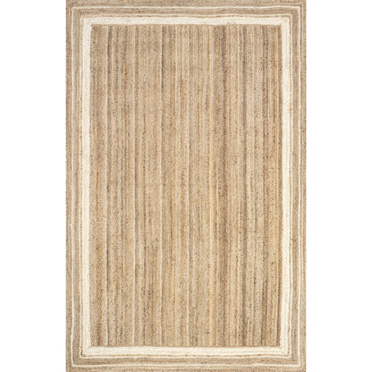 Tapis côtier en jute tressé Nuloom Rikki