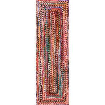 Tapis bohème tressé à la main Nuloom Tammara