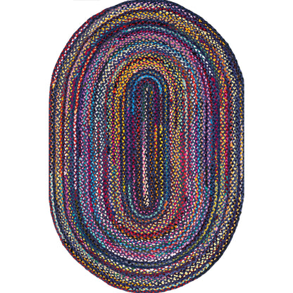 Tapis bohème tressé à la main Nuloom Tammara