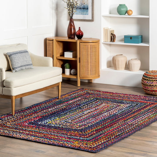 Nuloom Tammara Bohemian Hand Braided Area Rug