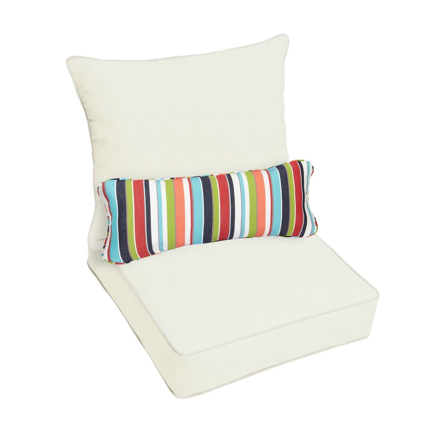 Ensemble coussin et coussin de chaise Oakley Sunbrella Solid pour intérieur/extérieur