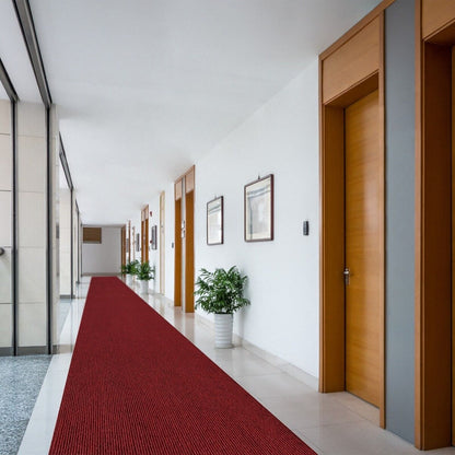 Tapis de couloir sur mesure pour intérieur/extérieur, 91 cm de large x longueur au choix, avec envers antidérapant en PVC