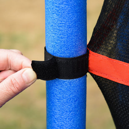 Trampoline Outsunny pour enfants de 1,5 m de diamètre avec filet pour l'intérieur et l'extérieur, de 3 à 6 ans