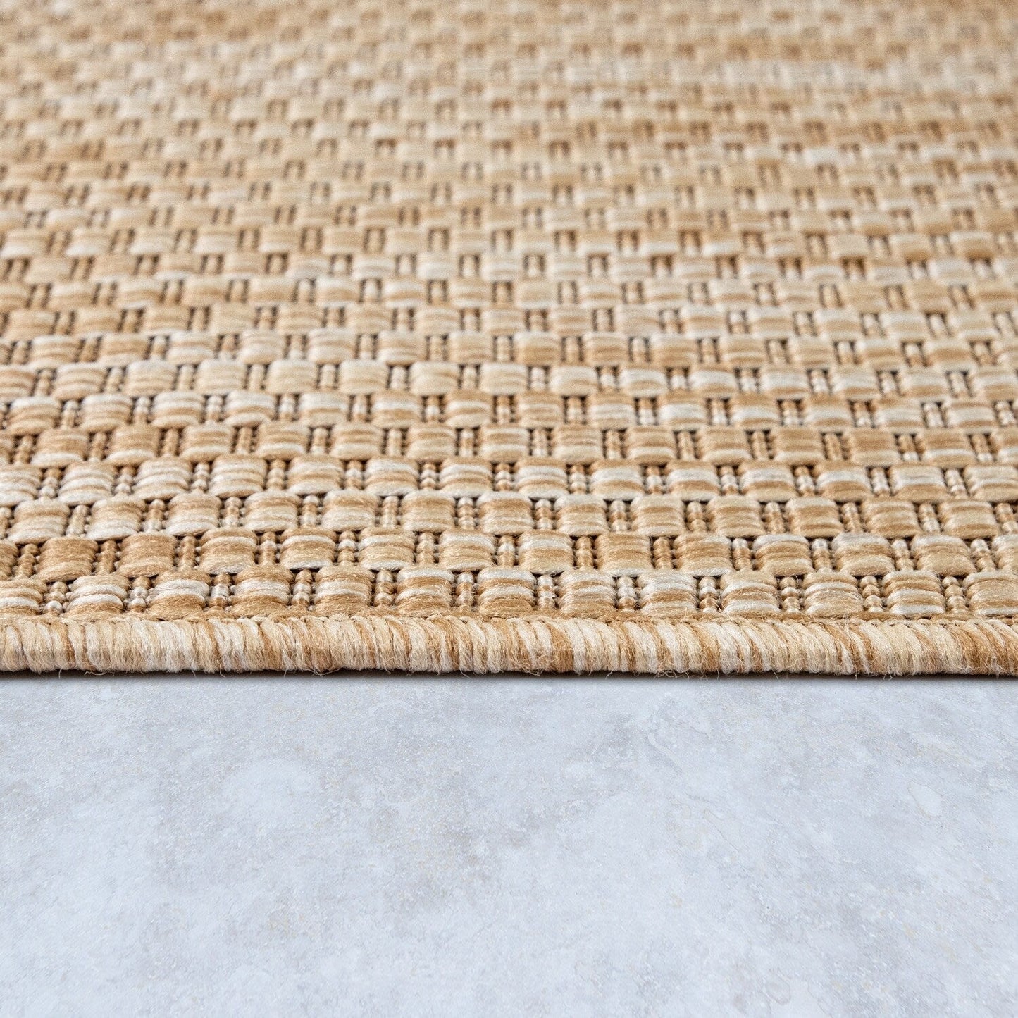 Tapis d'extérieur imperméable à motifs variés pour terrasse