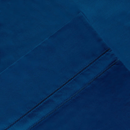 Parure de draps Pointehaven en coton à fibres longues 620 fils au pouce carré avec poche profonde