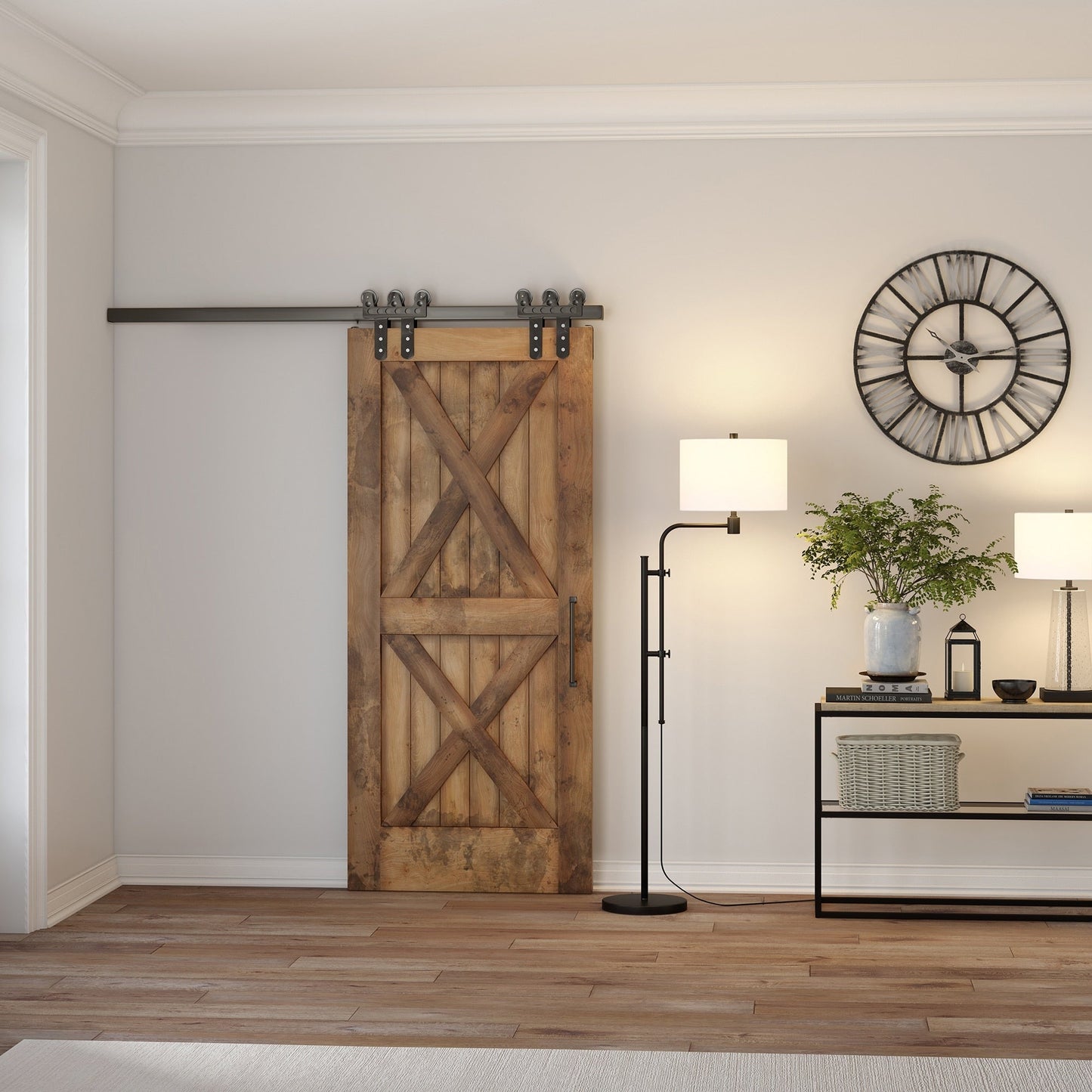 Lampadaire Polly à hauteur réglable