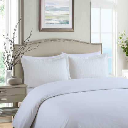 Housse de coussin brodée Porch &amp; Den Manor (lot de 2)