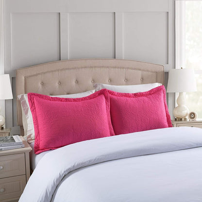 Housse de coussin brodée Porch &amp; Den Manor (lot de 2)