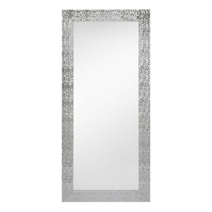 Miroir vertical pleine longueur à motif mosaïque de qualité supérieure - Miroir d'habillage complet sur pied, incliné ou autoportant