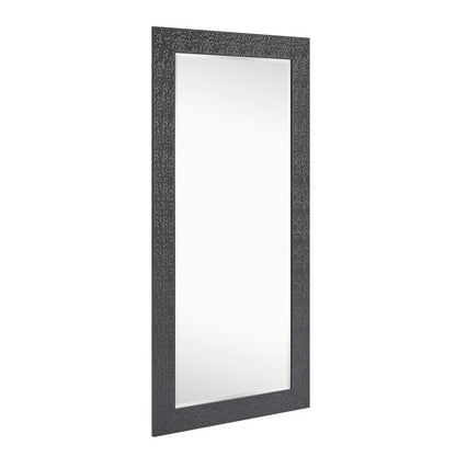 Miroir vertical pleine longueur à motif mosaïque de qualité supérieure - Miroir d'habillage complet sur pied, incliné ou autoportant