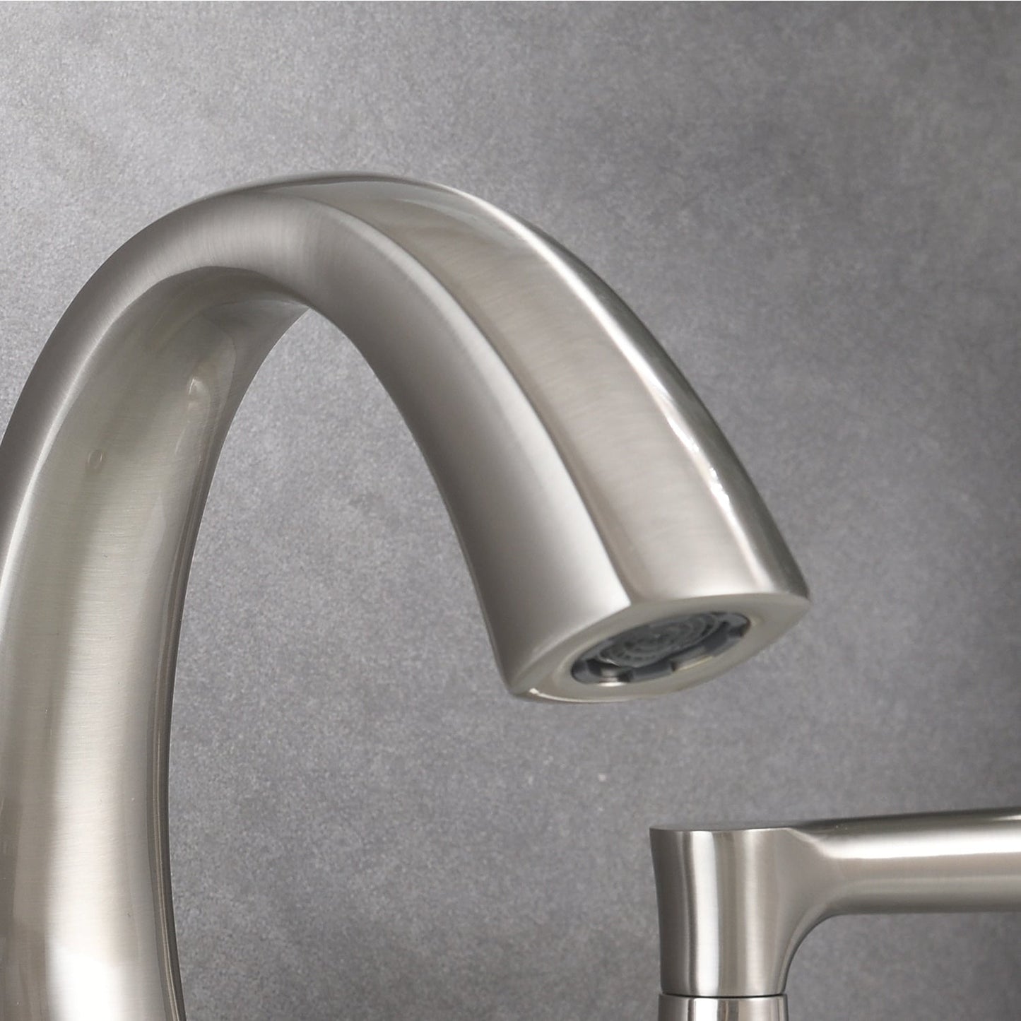 Robinet de lavabo de salle de bain à large diffusion Proox 8 SpotShield avec ensemble de vidange