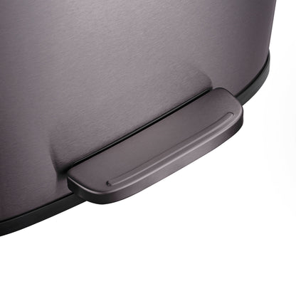 Bidon rectangulaire à pédale Qualiazero 50 L / 13,2 gallons