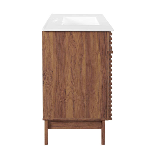 Meuble-lavabo de salle de bain Render 36