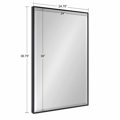 Miroir mural décoratif encadré Rhodes