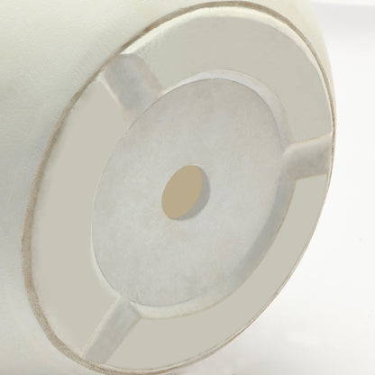 Jardinière ronde conique en MgO, pour l'intérieur et l'extérieur