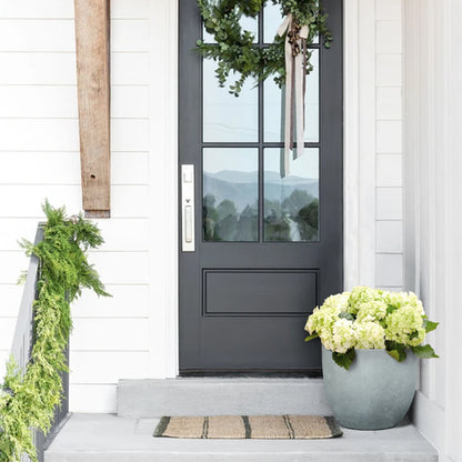 Jardinière ronde conique en MgO, pour l'intérieur et l'extérieur