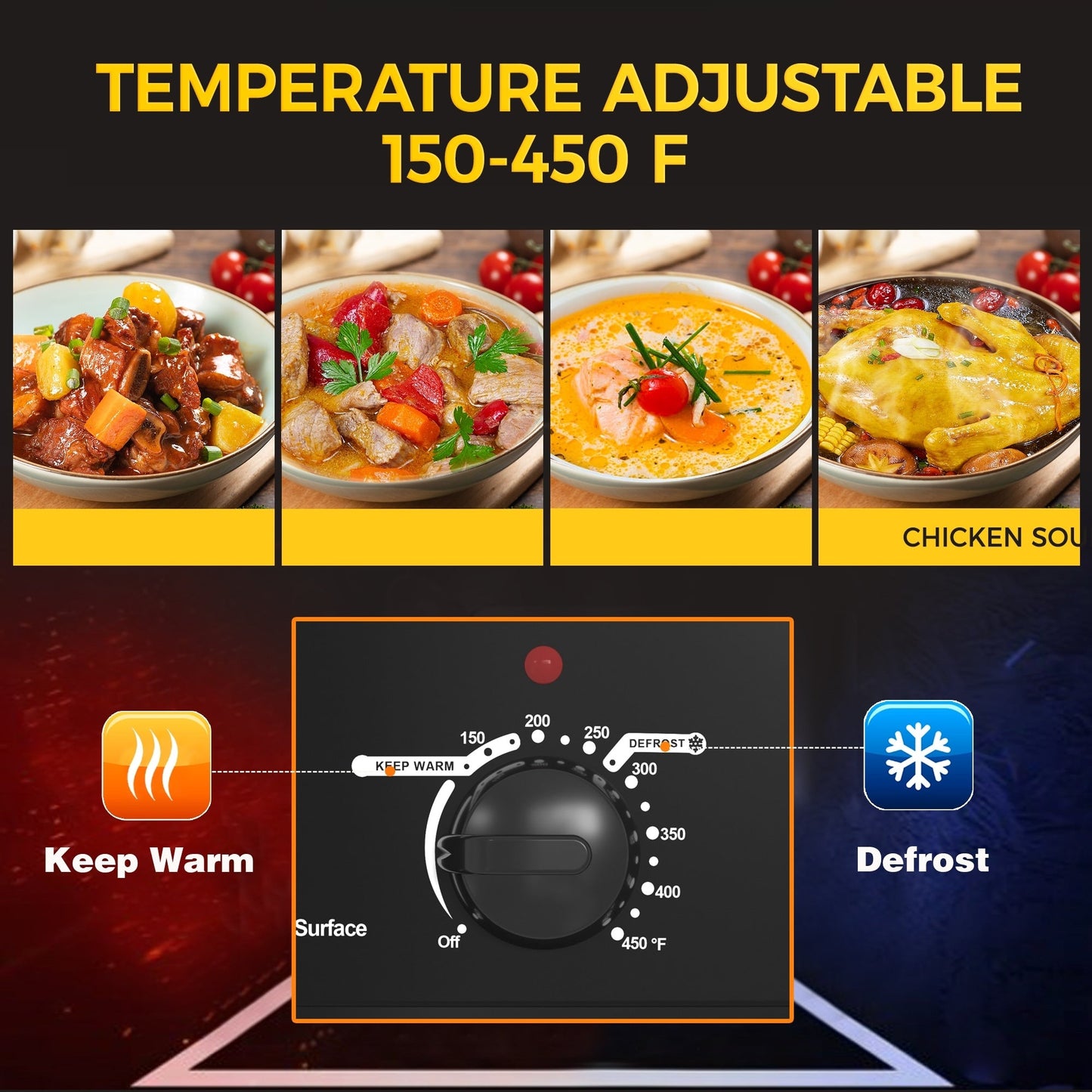 Four à rôtir Royalcraft avec plateau amovible